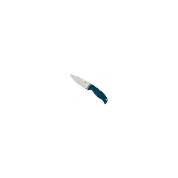 POIGNARD SPYDERCO ENUFF 2 LEAF SHAPE K390 BLEU