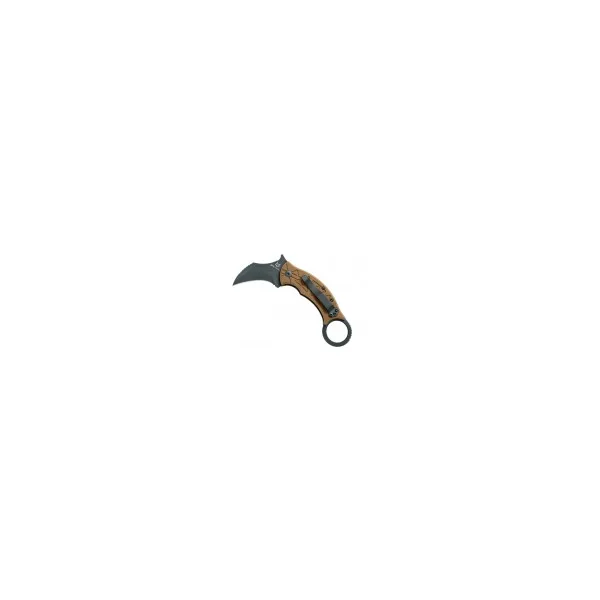 COUTEAU FOX KARAMBIT TRIBAL K TITANIUM BRONZE PVD