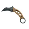 POIGNARD FOX KARAMBIT TRIBAL K TITANIUM BRONZE PVD