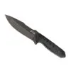 POIGNARD HERBERTZ G10 NOIR/VERT 12 CM INOX BLACKWASH
