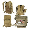 SAC A DOS LASER CUT TAN