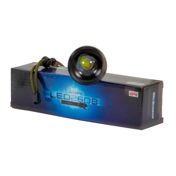LAMPE LED2608 - TORCHE ZOOM 3 MODES 2000-10000 LUMENS