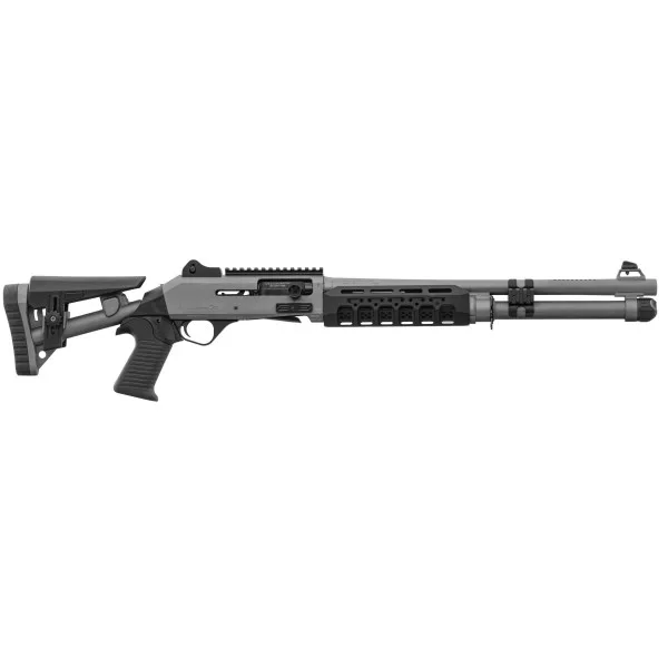 Fusil semi auto AKSA ARMS S4 EXTREME Cal. 12/76 - TUNGSTENE GRIS