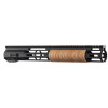 Garde main HERA ARMS AR15/M4 M-LOK 15'' - CUIR - Noir | Deville Armory