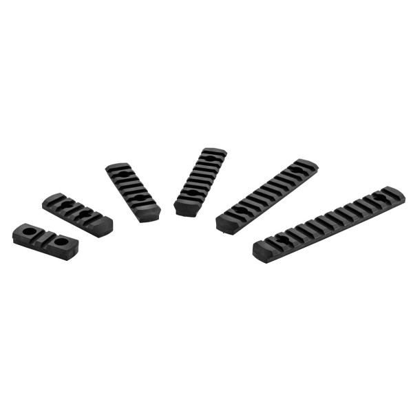 Set de 6 rails picatinny en polymère compatible M- | Deville Armory