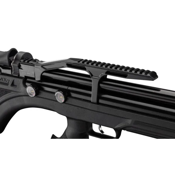 Carabine Aselkon MX7 PCP Régulateur 5.5mm 20J Jet Black | Deville Armory