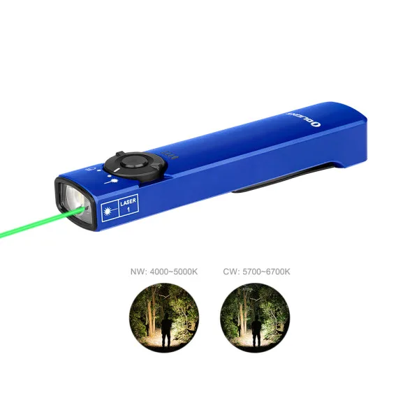 Olight Arkfeld - Lampe Torche EDC Avec Pointeur Laser Vert