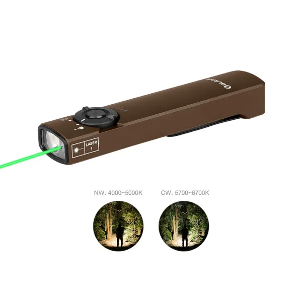 Olight Arkfeld - Lampe Torche EDC Avec Pointeur Laser Vert