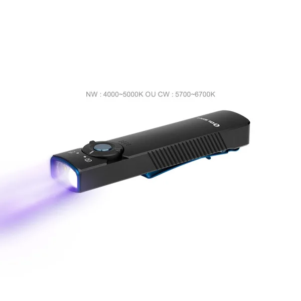 Olight Arkfeld UV - Lampe EDC avec Éclairage Ultraviolet