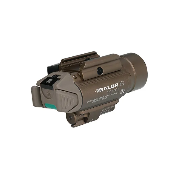 Olight Baldr Pro | Lampe Tactique Ultra Puissante Avec Laser Vert