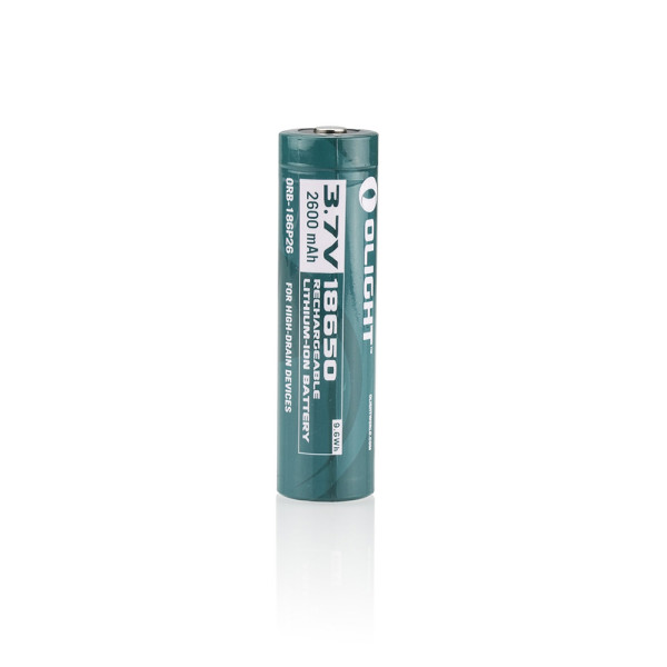 Olight Batterie 18650 2600mAh rechargeable