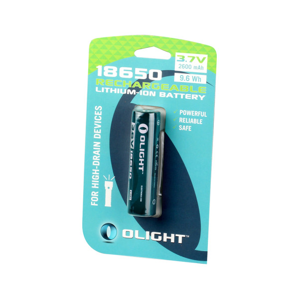 Olight Batterie 18650 2600mAh rechargeable