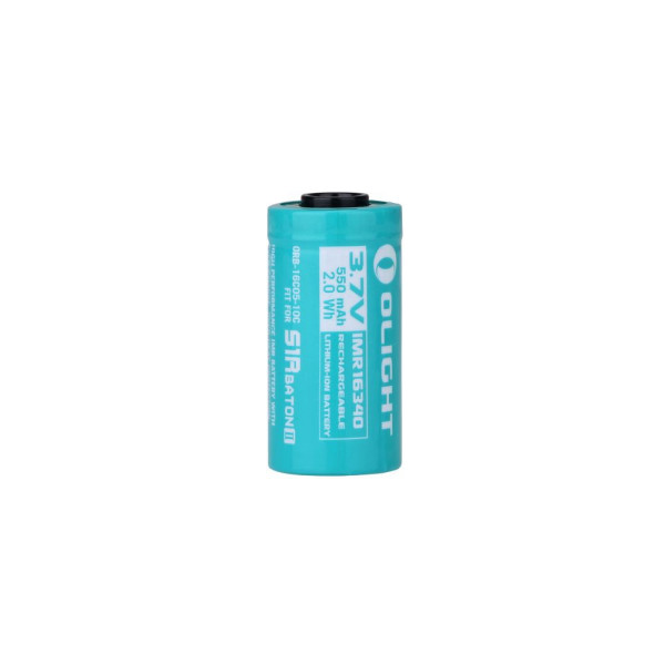 Olight Batterie IMR16340 rechargeable 550mAh pour S1R II Perun Mini Baton 3