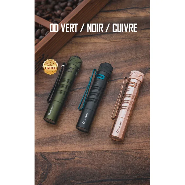 Olight i5R EOS HCRI Bleu - Lampe de Poche EDC IRC Élevé