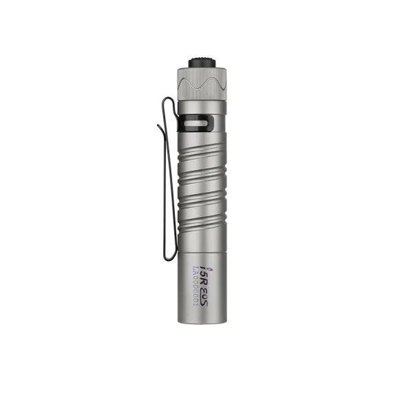 Olight i5R EOS Titane - Petite Lampe Torche LED 350 Lumens