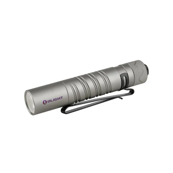 Olight i5R EOS Titane - Petite Lampe Torche LED 350 Lumens