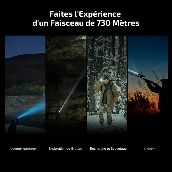 Olight Javelot | Lampe torche puissante militaire 1350 Lumens
