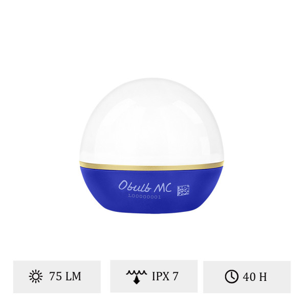Olight Obulb MC - Mini Lampe Sphérique Rechargeable Avec Lumières Colorées