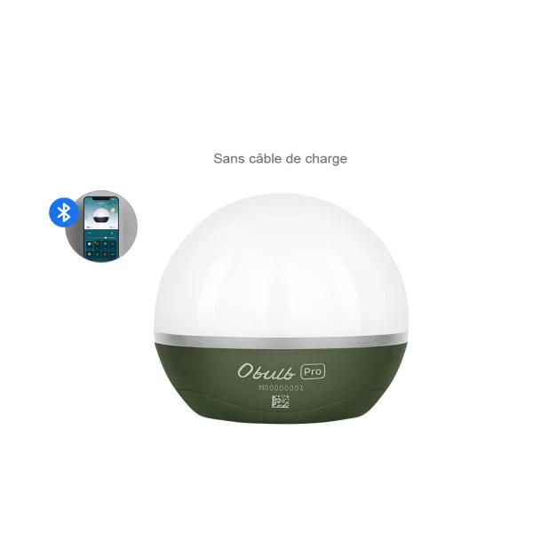 Olight Obulb Pro - Lampe Sphérique Multicolore Avec Contrôle Par Application