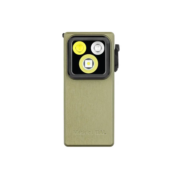 Olight Oclip Ultra | Mini lampe à clip avec faisceau large, concentré et UV