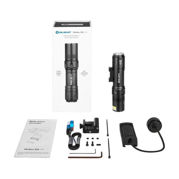Olight Odin GL Mini | Lampe Tactique Laser Vert