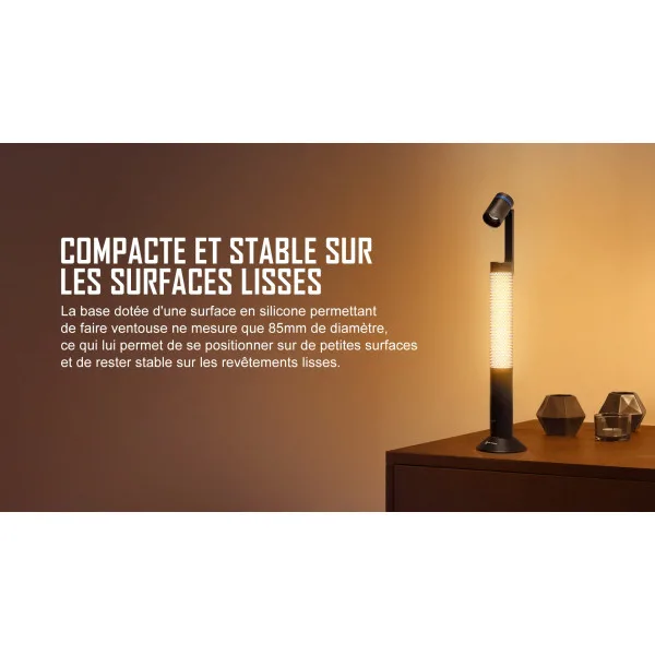 Olight Olamp Nightour - Lampe de Bureau Mobile Rechargeable et Multicolore