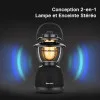 Olantern Music | Lampe camping avec chaîne Hi-Fi 2-en-1
