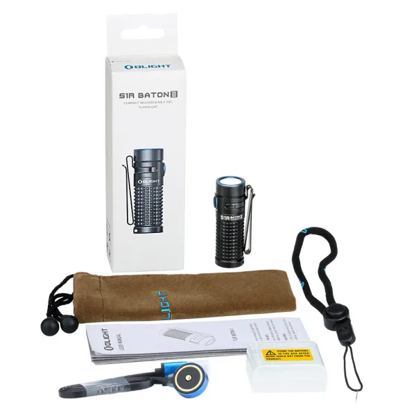 Olight S1R Baton II - Petite Lampe Torche 1000 Lumens