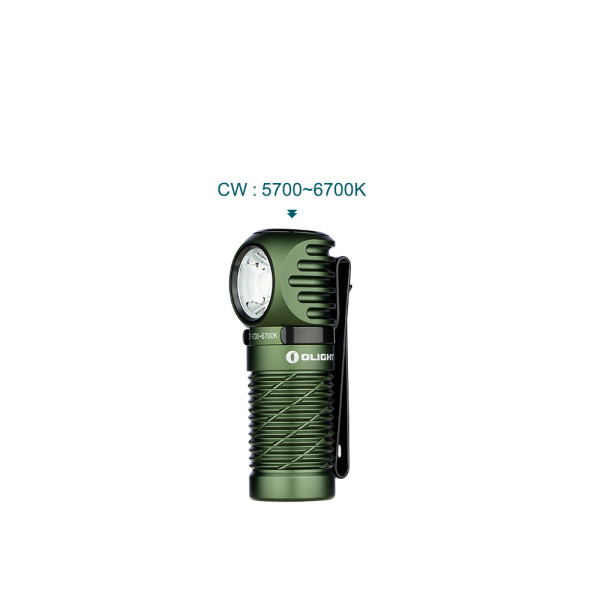 Olight Perun 2 Mini | Lampe frontale rechargeable éclairage rouge
