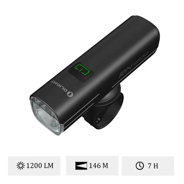 Olight RN 1200 - Éclairage Avant Vélo 1200 Lumens