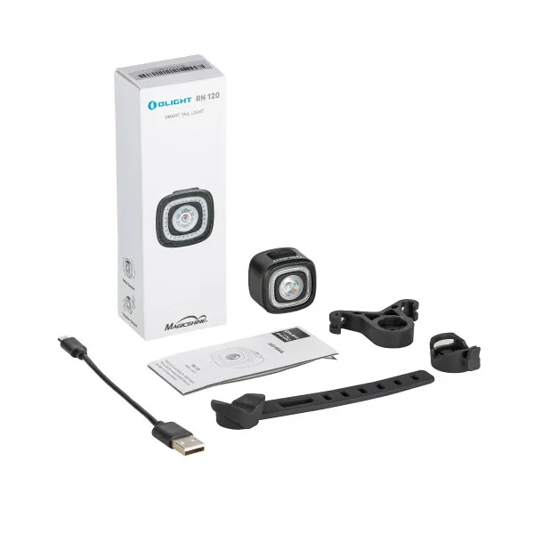 Olight RN 120 C | Lampe Arrière Vélo Intelligente 120 Lumens