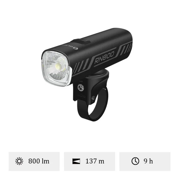 Olight RN 800 | Éclairage avant vélo puissant 800 lumens