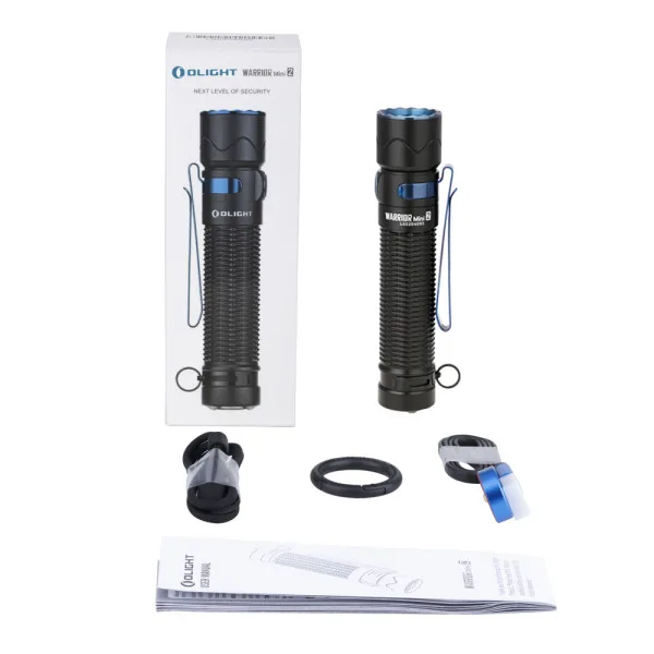Olight Warrior Mini 2 - Lampe Torche Autodéfense EDC 1750 Lumens