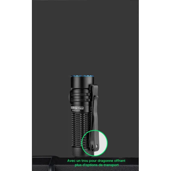 Olight Warrior Nano | Lampe de poche rechargeable 1200 lm