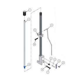 Dillon 14051 Goupille de retenue d'amorce pour RL1100  Chez DEVILLE ARMORY. Votre armurerie en ligne.