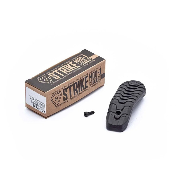 Strike Industries MOD1 Buttpad en caoutchouc polymère  Chez DEVILLE ARMORY. Votre armurerie en ligne.