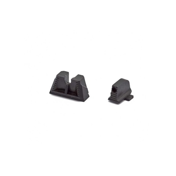 Strike Industries SI-P320-SIGHTS-SH/Strike Iron hausses avant et arrière pour SIG Sauer P320 - Hauteur du suppresseur/Acier  Che