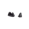 Strike Industries SI-P320-SIGHTS-SH/Strike Iron hausses avant et arrière pour SIG Sauer P320 - Hauteur du suppresseur/Acier  Che
