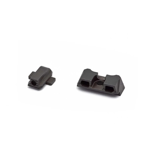 Strike Industries SI-P320-SIGHTS-STN/Strike Iron hausses avant et arrière pour SIG Sauer P320 - Hauteur standard/Acier  Chez DEV