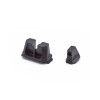 Strike Industries SI-G-SIGHTS-SH/Strike Iron hausses avant et arrière pour Glock - Hauteur du suppresseur/Acier  Chez DEVILLE AR