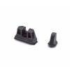 Strike Industries SI-G-SIGHTS-SH/Strike Iron hausses avant et arrière pour Glock - Hauteur du suppresseur/Acier  Chez DEVILLE AR