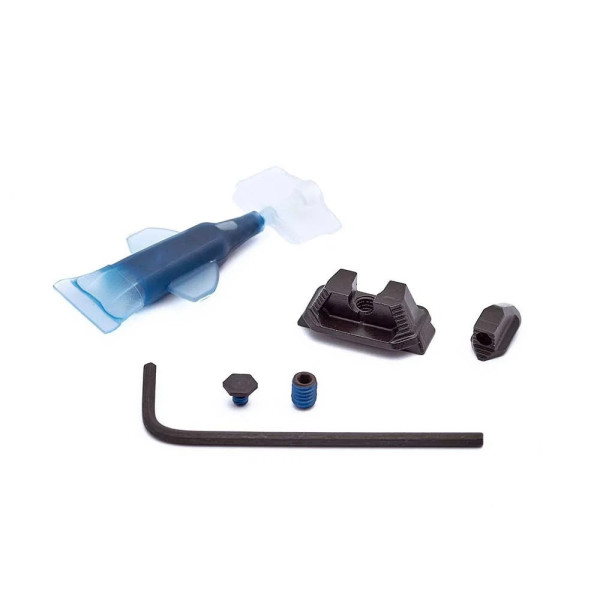 Strike Industries SI-G-SIGHTS-STN Strike Iron viseurs avant et arrière pour Glock - Acier de hauteur standard  Chez DEVILLE ARMO