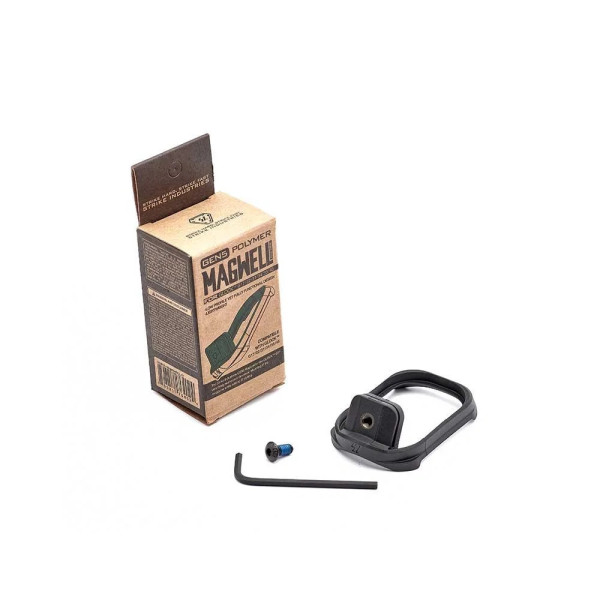 Strike Industries SI-G5-MagWell-17 Magwell pour Glock 17/22/31/34 Gen5 Polymère  Chez DEVILLE ARMORY. Votre armurerie en ligne.