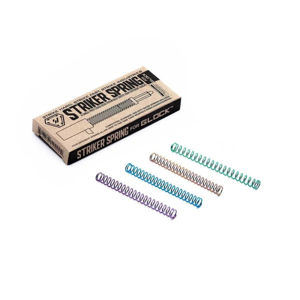 Strike Industries SI-GLK-Spring Striker Pack de ressorts pour Glock Steel  Chez DEVILLE ARMORY. Votre armurerie en ligne.