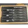 Coffret 6 couteaux de table Ebene inox Laguiole en Aubrac