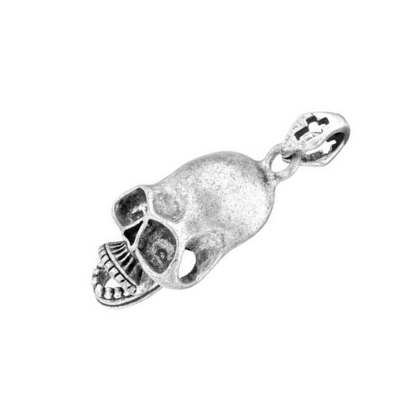MAXKNIVES - MKSKULL3 - (Sachet de 20) - Tête de mort en métal pour paracorde - 2