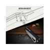 TACRAY KNIVES - TRFKK03N - Couteau de cuisine pliant lame VG10 manche G10 Noir - 5