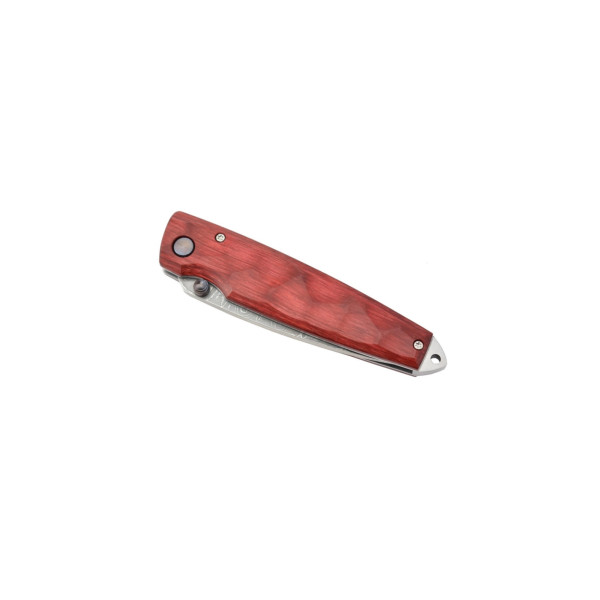 MCUSTA - MC78D - Lame acier Damas et manche en bois stamina