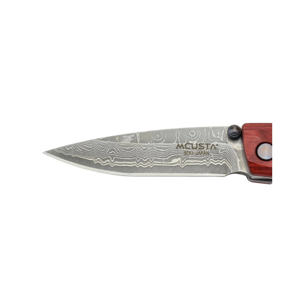 MCUSTA - MC78D - Lame acier Damas et manche en bois stamina - 2