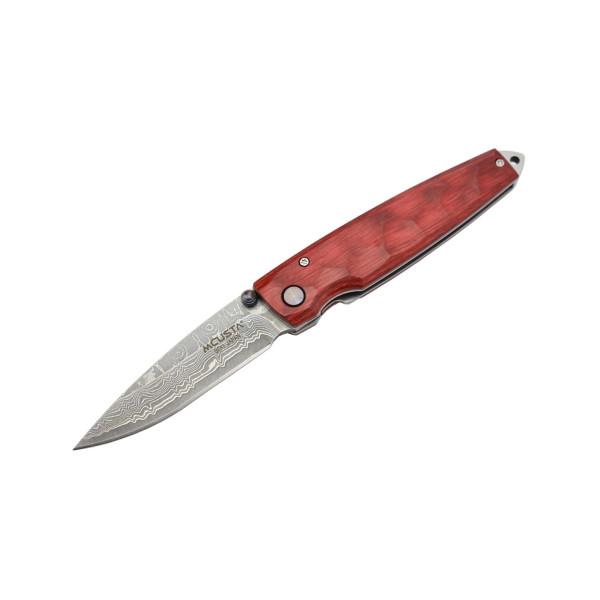 MCUSTA - MC78D - Lame acier Damas et manche en bois stamina - 3